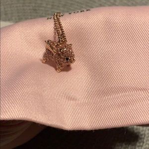 BNWT KATE SPADE “IMAGINATION FLYING PIG” NECKLACE